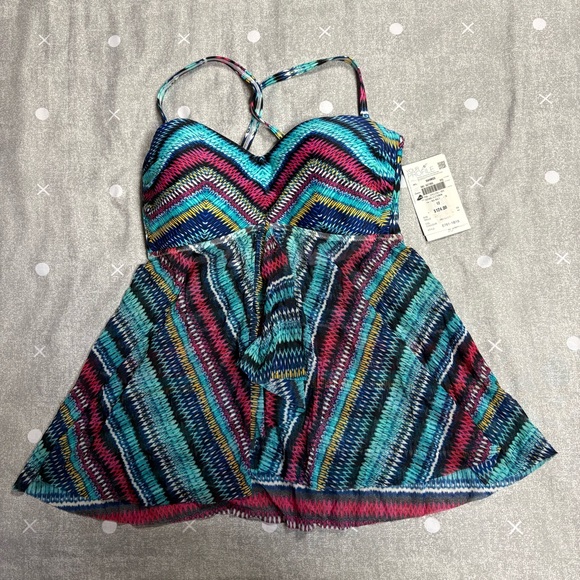 2/$45✨ NWT! PROFILE BY GOTTEX | Flutterkini - Picture 1 of 6